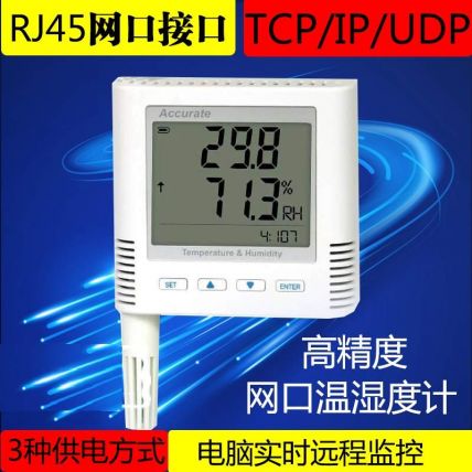 RT-TH1101N以太网温湿度记录仪